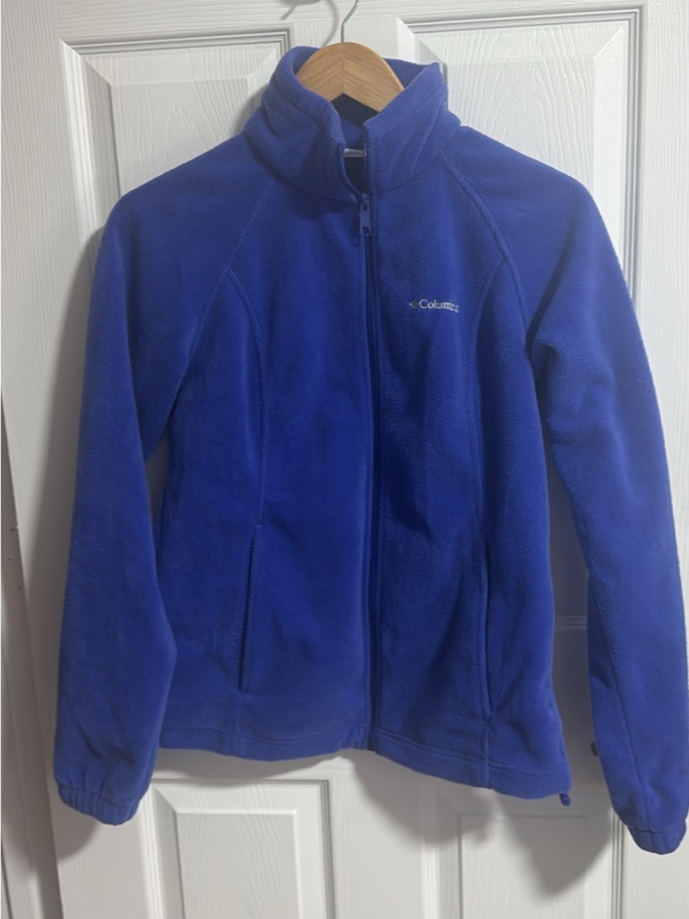 Columbia Blue Full-Zip Women's Fleece Jacket